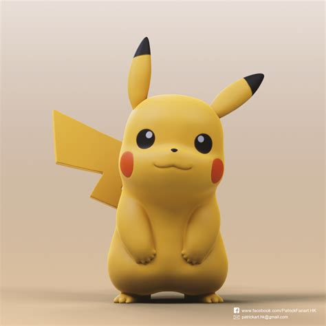 pikachu 3d model|pikachu 3d print file.